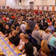 A record-setting 1,040 players taking part in a single game of Settlers Of Catan at SPIEL 2015. Photo: Merz-Verlag.
